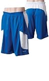 Reebok Tennis KFS Knit Short 10 inch (COLOR: Blue/White, SIZE:Large)
