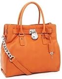 Michael Kors Hamilton Large Genuine Leather