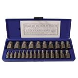Irwin Industrial Tool 53227 Hex Head Multi-Spline Extractor Set, 25-Piece