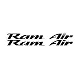 Firebird Trans Am RAM AIR WS6 Hood Vinyl Decals Stickers GLOSS BLACK