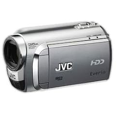 JVC GZ-MG610 SEU Hybrid-Camcorder (HDD & microSD, 30 GB Festplatte, 35-fach opt. Zoom, 6,9 cm (2,7 Zoll) Display) diamant-silber