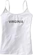 VIRGINIA - State-series - White Women's / Girls Camisole (Girlie / Babydoll)