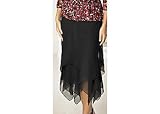 Petite Bay Studio Career Long Scarf Hem Skirt