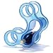 Cha Cha Wine Rack - Blue
