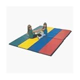 4 x 10 x 2" MADE IN THE USA DELUXE Rainbow Tumbling Mat PHTHALATE FREE, MEETS CPSIA 2008 LAW