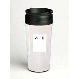 16 oz. Double Wall Insulated Tumbler with nuke light bulb - Paper Insert by 