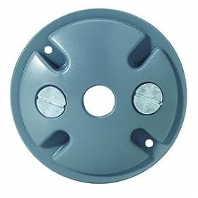 White Outdoor Round Cover