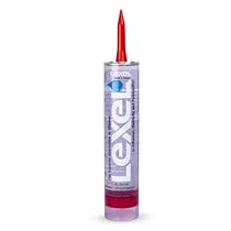 Sashco 13010 10.5oz  Sashco Sealants Clear Lexel Adhesive Caulk, 10.5-Ounce
