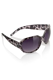 Oversized Animal Print Sunglasses