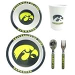 Iowa Hawkeyes Children's Dinner Set