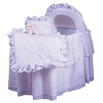 Lullaby Links Bassinet liner & hood - Color Ecru - Size 16x32
