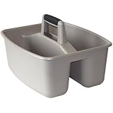 United Solutions CD0012 Taupe Painters Utility Caddy-Multi-Purpose Caddy with Handle in Taupe Color/Black Handle