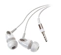 Vivanco Kopfhörer iSR 100 W In-Ear Ohrhörer mit Metallstecker Weiß