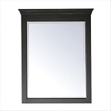 Brentwood 25 x 31 Vanity Mirror in Dark Espresso