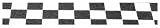 Tru Grit Skateboard Grip Tape - Black/White Checkers