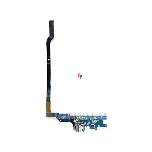 ePartSolution-Samsung Galaxy S4 SPH-L720T USB Charger Charging Port Flex Cable Dock Connector USB Port With Mic Microphone Flex Cable Repair Part USA Seller