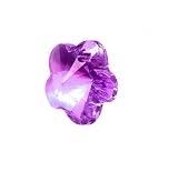 Swarovski Floweranhänger 12mm Violet 3 Stück