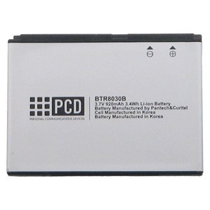 PCD TExtended8030 Standard 920mAh Lithium Battery Razzle Pantech Jest PCD TXT8040 cell phone model