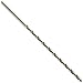 Precision Twist 1813 High Speed Steel Extra Long Length Drill Bit, Uncoated (Bright) Finish, Round Shank, Spiral Flute, 118 Degree Point Angle