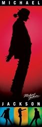 Michael Jackson - Pop-Art Door Music Poster (Silhouettes) (Size: 21" x 62")