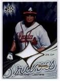 2004 Reflections #174 Andruw Jones - Atlanta Braves (Piece of Authentic Jersey ) (Baseball Cards)