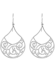 Diamond Earrings Sterling Silver Pair 1/4 Ct Tw Diamond Earrings