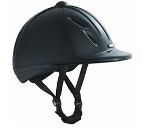 Reithelm CASCO ECCO schwarz flock