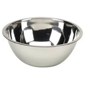 Bradshaw International 11633 Stainless Steel Bowl 4 Qt by 