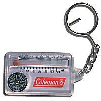 SportingGoods: Coleman Zipper Pull Thermometer/Compass