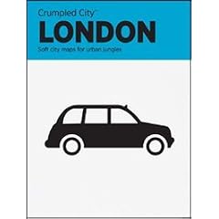 London Crumpled City Map