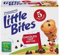 Entenmann's Little Bites 5 ct Chocolate Chip Muffins 8.25 oz (Pack of 6)