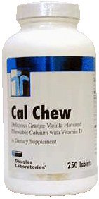 Cal Chewable 250 Tablets by Douglas Labs