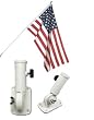 Adjusting Nylon Wall Bracket Flagpole Flag Pole Hanging Mount