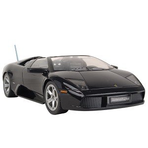 Ed Hardy Lamborghini Murcielago 1:12 R/C Car by Christian Audigier w/Working Lights & Sounds - 49MHz (Black)