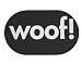 Pet Supplies : Jumbo Recycled Rubber Pet Placemat WOOF!