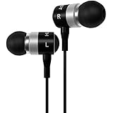 Noise Isolating Ergonomic In-ear Earbuds - Bass Enhanced + Bass Boosted and Stereo Surround Sound Audio Earphones From Mil's Mart