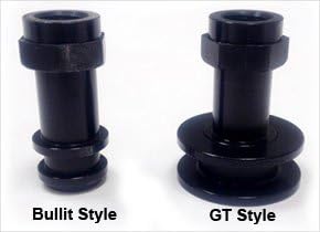 Shiftworks GT2-5 5-Speed GT Black Shift Knob & Boot Retainer