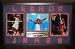 LeBron James Photograph with 3 Trading Cards in a 12