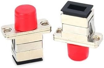 MM FC SC Flange Connector Optical Adapter Couplers 2PCS