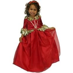 Deluxe Winter Holiday Beauty Velvet Dress Up Costume - Size Small