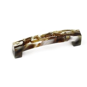 Laurey 30780 Cabinet Hardware 96MM Deco Pull, Milky Way
