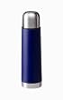 Farberware 18 oz Flask with Rubberized Blue Finish