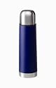 Farberware 18 oz Flask with Rubberized Blue Finish
