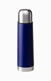 Farberware 18 oz Flask with Rubberized Blue Finish