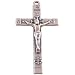 44x23 mm Pewter rosary crucifix - Jerusalem Cross (1.7x0.9")
