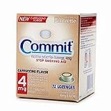 Commit Lozenge Cappuccino Flavor 4mg 72 ea
