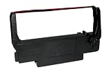 PM Company SecurIT Compatible Epson ERC 30/34/38 Ribbon, 0.5 Inch x 5.5 Yards, Black/Red Ribbon, 6 per Carton (03360)