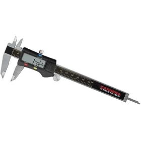 Carrera Precision CP7906 6-Inch Fractional LCD Digital Caliper by Carerra Precision