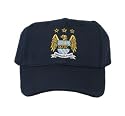 OFFICIAL MANCHESTER CITY FC CREST EMBROIDED CAP