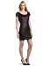 Dept Denim Department Womens Leather Touch Dress